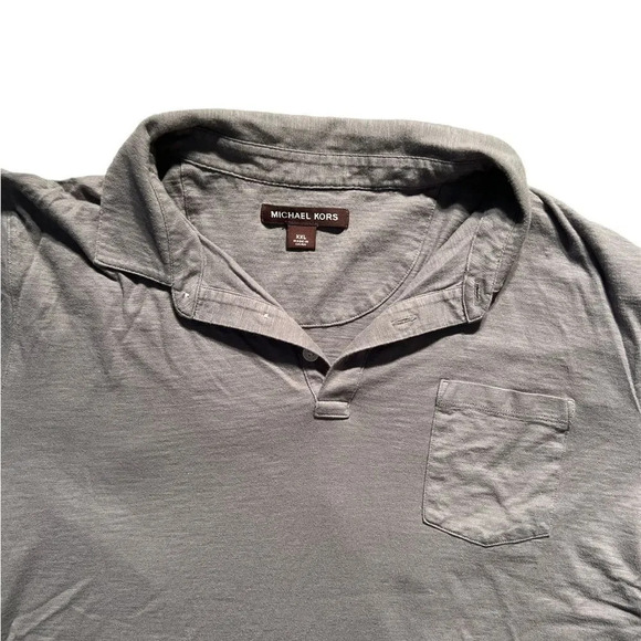 Michael Kors Men's XXL Grey Polo - Picture 3 of 5